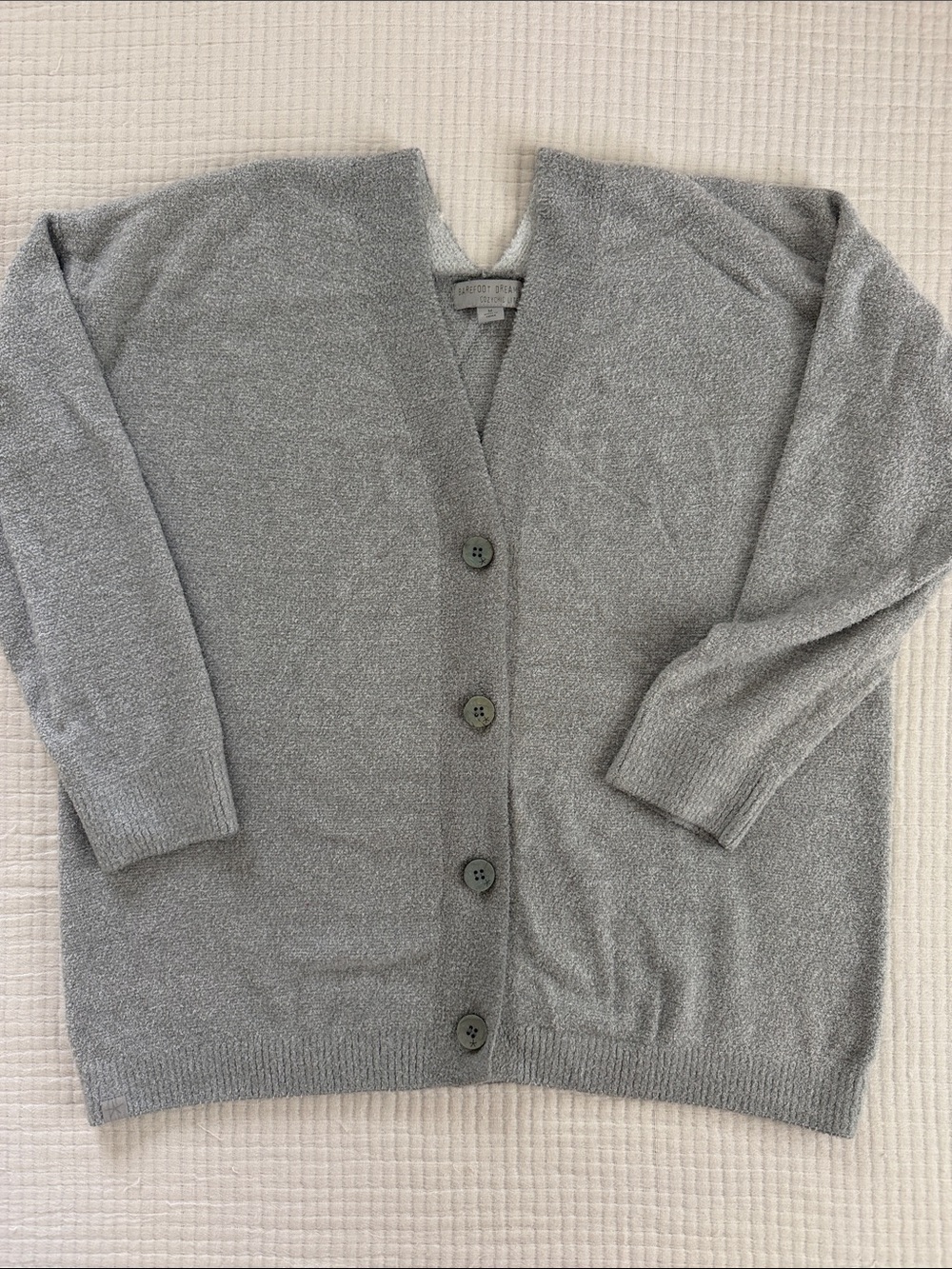 Like New Barefoot Dreams V Back Sweater